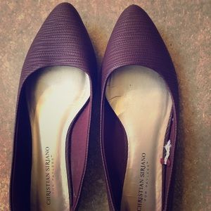 Purple flats. Only worn a few times